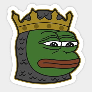 Royal FeelsBadMan Sticker